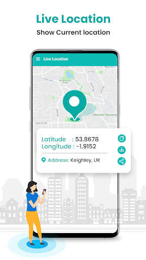 Live Mobile Location & Address screenshot 2