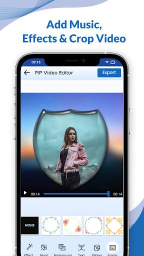 PIP Music video maker screenshot 2