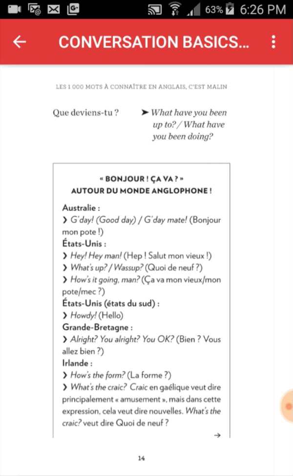 1000 mots anglais (sans internet) screenshot 11