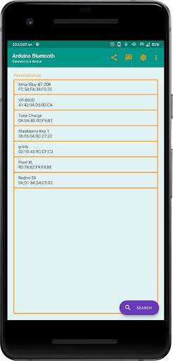Arduino Bluetooth - Control Arduino via Bluetooth screenshot 1