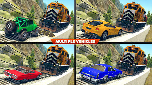 Train Vs Car Crash: Racing Games 2019 screenshot 20