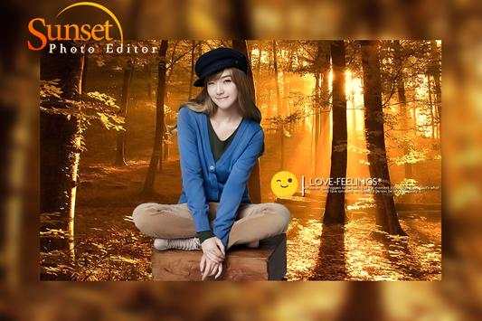 Sunset Photo Editor HD - Sunset Photo Frames 3 تصوير الشاشة