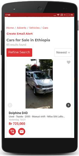 Cars for Sale Ethiopia स्क्रीनशॉट 5
