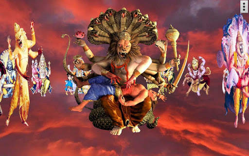 4D Narasimha Live Wallapaper screenshot 3