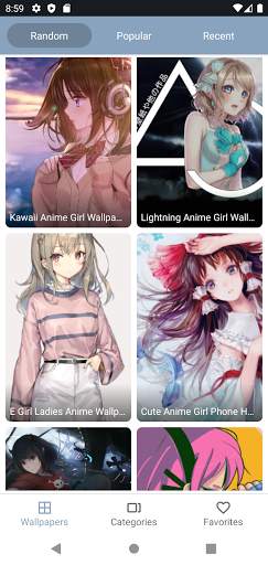 Hot Anime Girls Wallpapers  - Kawaii Anime Girl screenshot 3