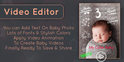 Baby Story Photo Video Maker скриншот 7
