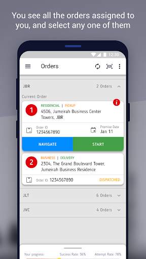 Shipox Driver screenshot 1