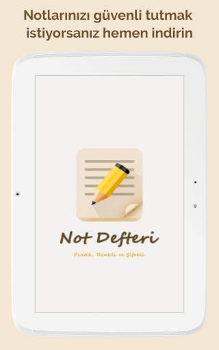 Not Defteri Şifreli screenshot 11