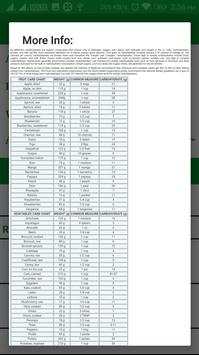 Carbohydrate Calculator screenshot 4