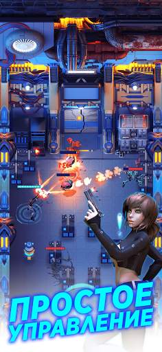 Cyberpunk Hero: Epic Roguelike скриншот 2