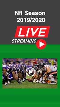 Live Football NFL Stream Free 1 تصوير الشاشة