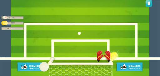 Super goalkeeper free kick football game screenshot 2