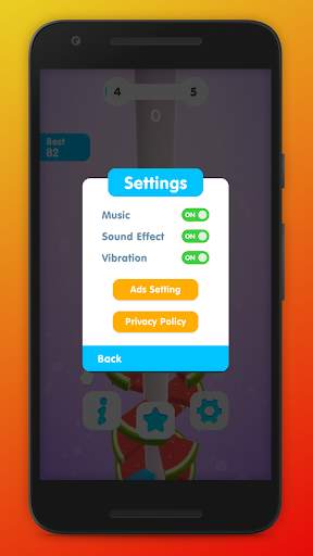 Helix Ball Jump Fruit Crush screenshot 5
