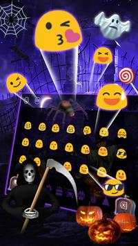 Pumpkin Halloween Keyboard Theme screenshot 2