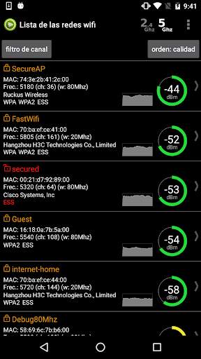 Analizador WiFi screenshot 5