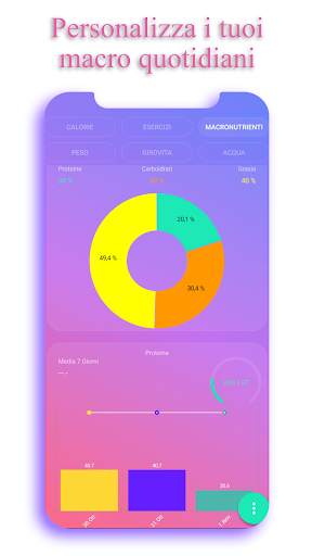 Contatore calorie - EasyFit screenshot 6