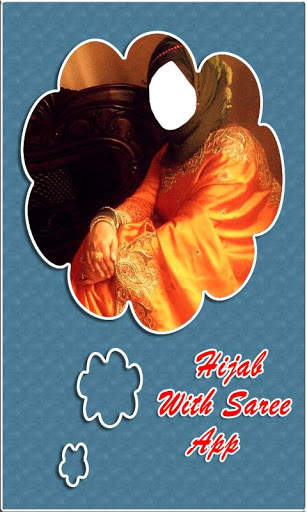 Hijab With Saree Photo Montage New 6 تصوير الشاشة