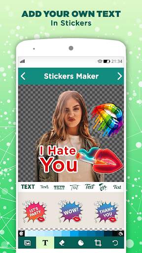 Sexy Lips Stickers Maker for WhatsApp screenshot 2