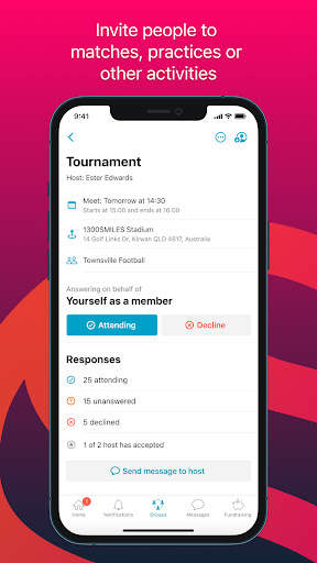 Spond - Sports Team Management screenshot 1