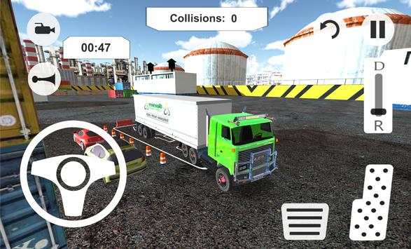 Offroad Cargo Truck Driving Test Simulator screenshot 2