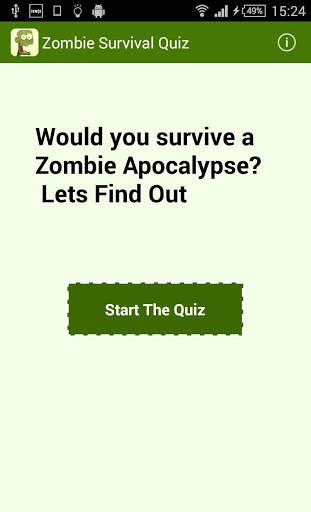 Zombie Survival Quiz screenshot 2
