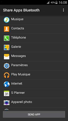 Share Apps Backup Bluetooth screenshot 2