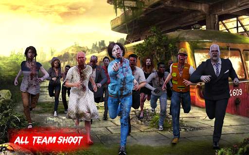 Zombie War Shooting - Commando Zombie Shooter Game screenshot 10