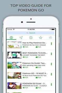 Top Guide for Pokemon Go screenshot 1