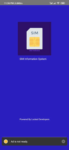 SIM INFORMATION SYSTEM screenshot 2