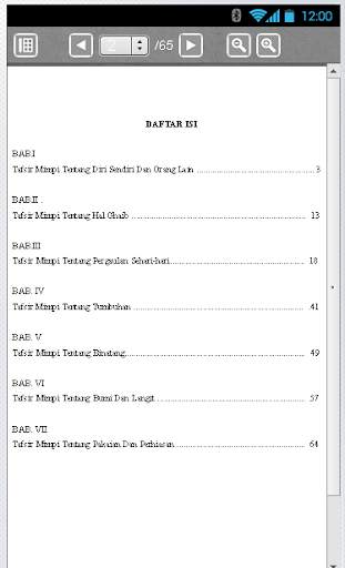 Tafsir Mimpi screenshot 2