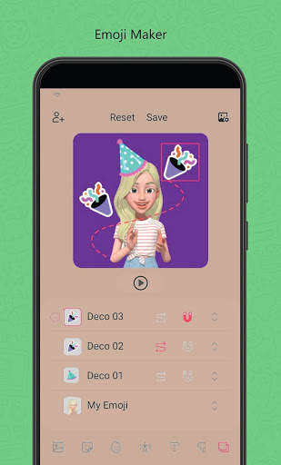 Face Sticker Maker : 3D Emoticon Emojis screenshot 6