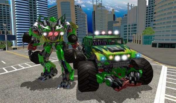 Angry US Robot Transform: Earth Wars screenshot 15