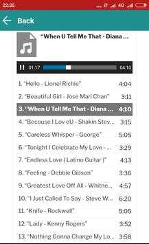 70s 80s Love Songs MP3 screenshot 7
