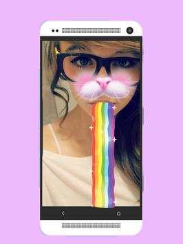 selfie snap photo filres Effet screenshot 1