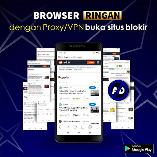 Browser Anti Blokir- xBrowser screenshot 6