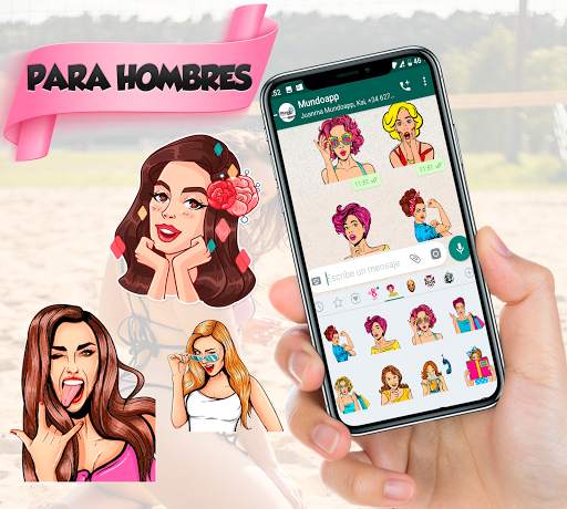 Wastickerapps sexual sexy girls stickers screenshot 1