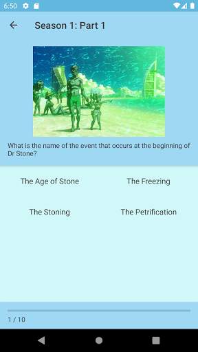 Dr Stone Trivia screenshot 2