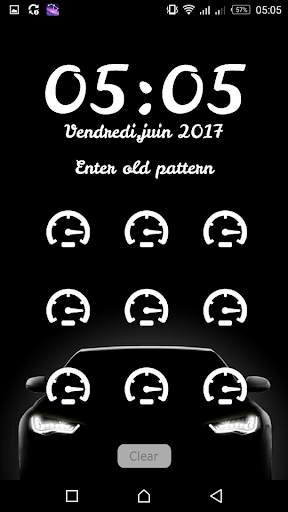 Cars Clock Lock Screen screenshot 1