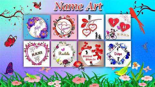 Name Art Maker - Name Art Photo Editor screenshot 1