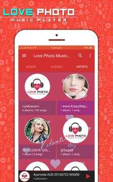 Love Photo Music Player 2018 screenshot 1
