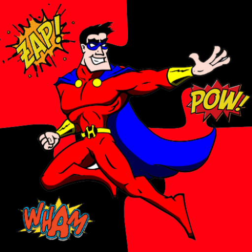 Comic Heroes Puzzle icon