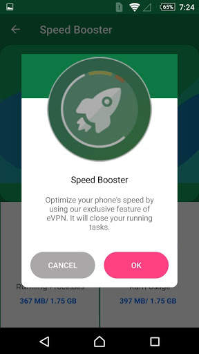 eVPN Pro - VPN, Speed Test and Booster screenshot 5
