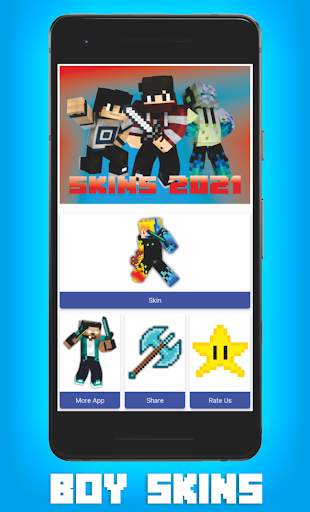 Boys Skins for Minicarft PE screenshot 4