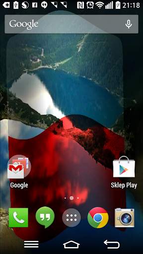 Poland Flag Live Wallpaper screenshot 8