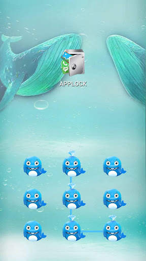 AppLock Theme Dolphin screenshot 1
