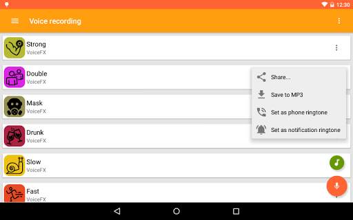 VoiceFX - Voice Changer with v screenshot 9