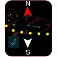 Compass with declination on 9Apps