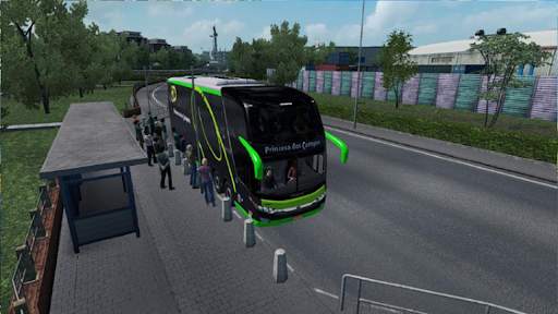Big Bus City Buses Driving Max screenshot 2