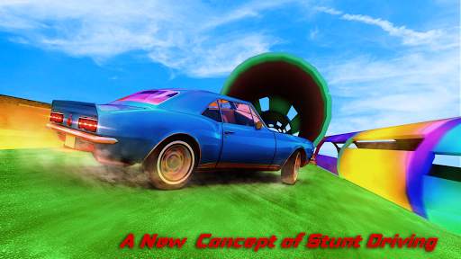 Ramp Car Stunts Racing Impossible Tracks simulator screenshot 6