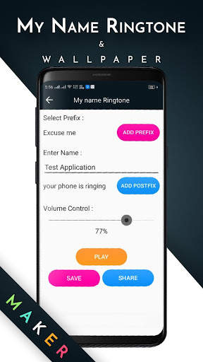My Name Ringtone And Wallpaper Maker screenshot 4